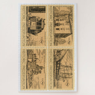 États-Unis Postage Timbre Jigsaw Puzzle