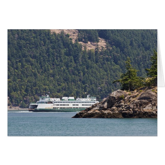 États-Unis, WA. Washington State Ferries (Devant horizontal)
