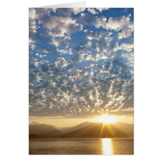 États-Unis, Washington, Seabeck. Coucher de soleil (Devant)