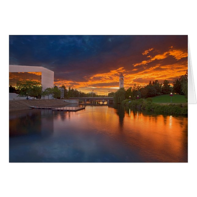 États-Unis, Washington, Spokane, Riverfront Park (Devant horizontal)