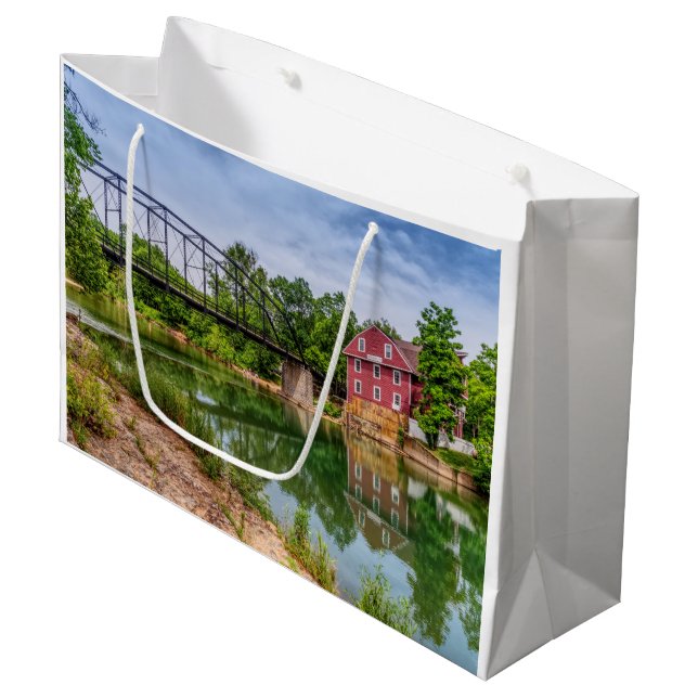 Été À War Eagle Mill Sac Cadeau (Devant Angle)