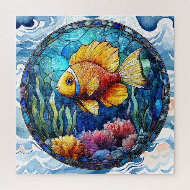Été aquarelle Puzzle Art (Vertical)