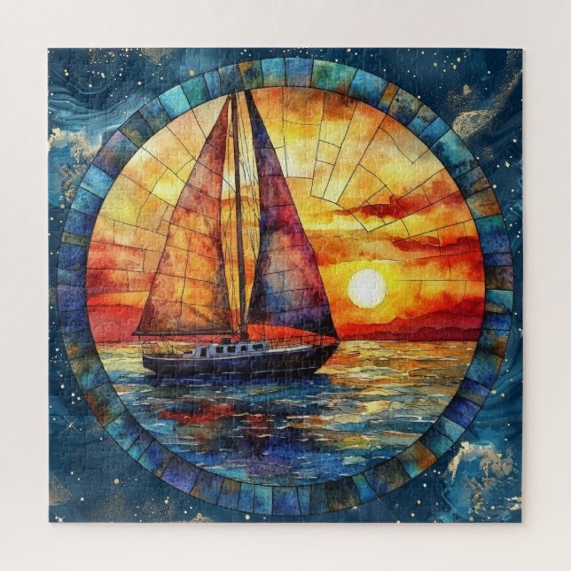 Été aquarelle Puzzle Art (Vertical)
