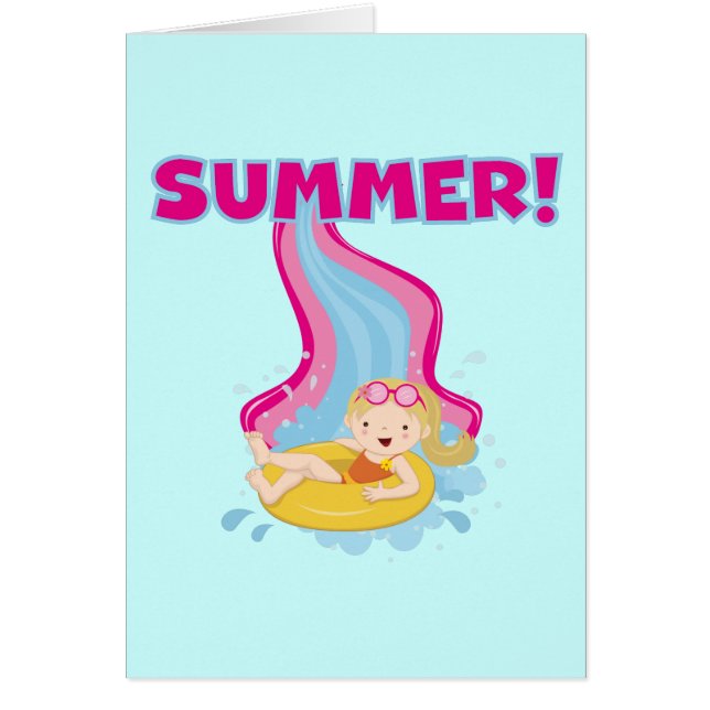 Été blond de fille (Devant)