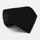 Cravate Homme Frederick Thomas - Bleu Marine Avec Design Abeille (bumble-bee), Fait Main Au Royaume-Uni