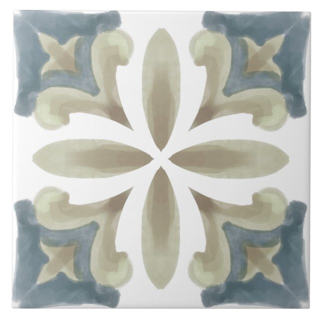 Été, Carreaux siciliens, majolica, céramique (Devant)