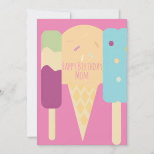 Été Crème glacée Variété Saupoudrées Anniversaire