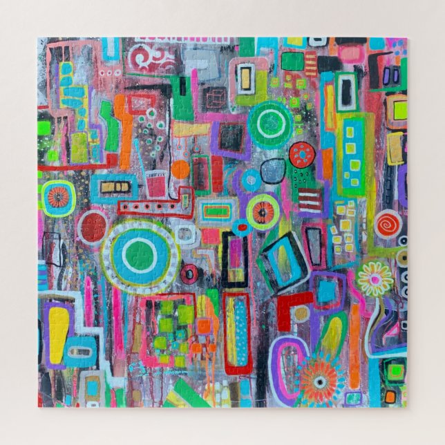 Été dans la ville 20 x 20 Puzzle (Vertical)