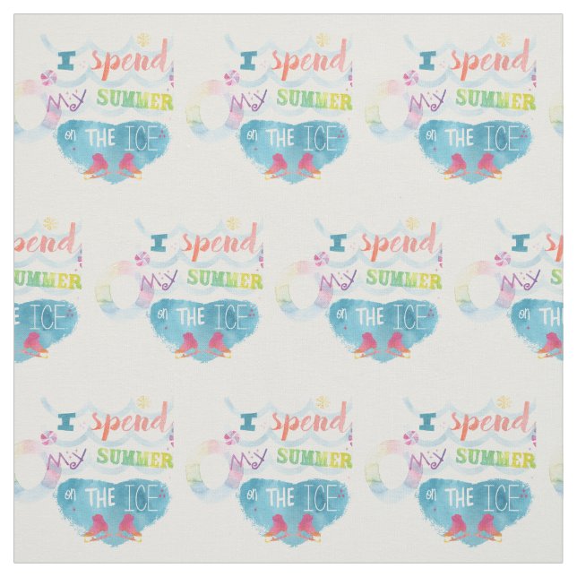 Été de tissu de patinage artistique (Échantillon)