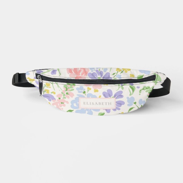 Été Floral Imprimer Couper Sac À Coudre (Recto)