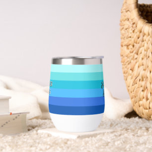 Été Frais Bleu rayé