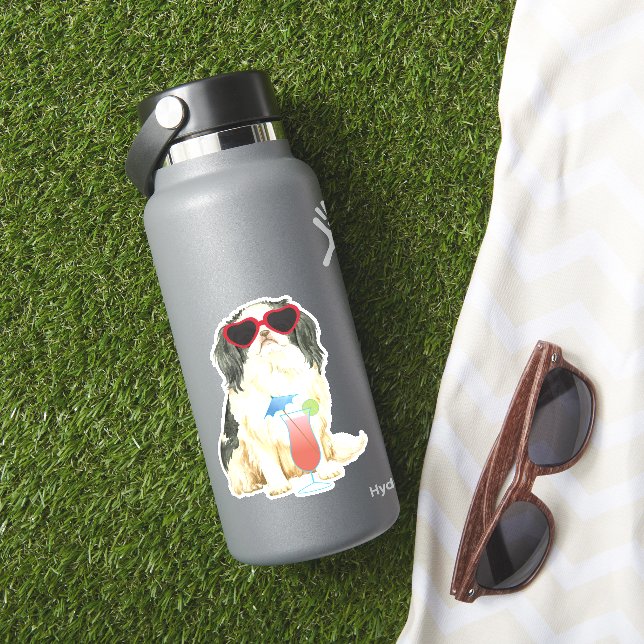 Été Japonais Chin Vinyl Sticker (HydroFlask Insitu)