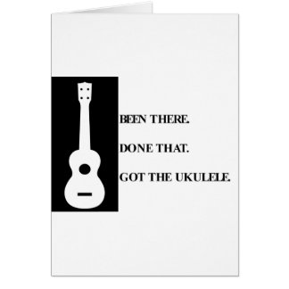 Été là, fait cela. A obtenu l'ukulele.