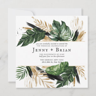 Été Luxuriant et Verdure Mariage Bohème Botaniqu
