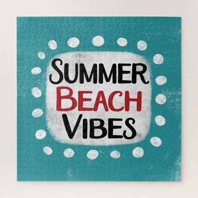 Été Plage Vibes Jigsaw Puzzle (Vertical)