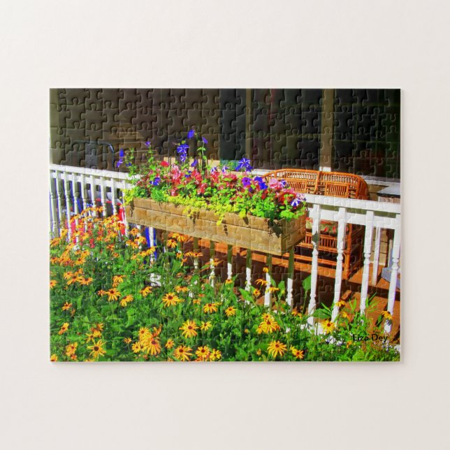Été Porte Jigsaw Puzzle Puzzle (Horizontal)