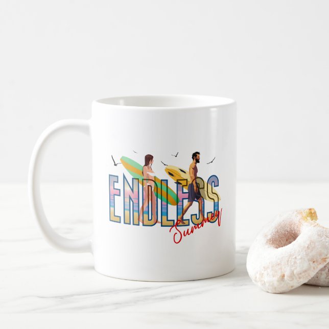 Été sans fin | 13# Mug classique (Avec donut)
