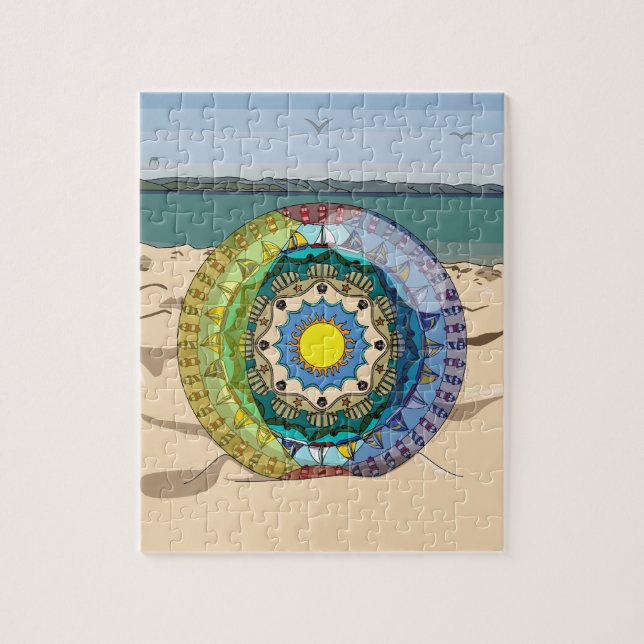 Été Sunshine Puzzle (Vertical)
