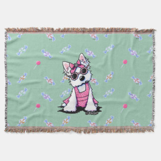 Été Sweet Olivia Westie Jeu de couverture