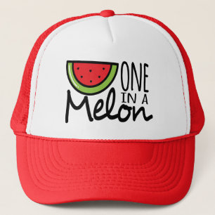 Été un dans un casquette de melon