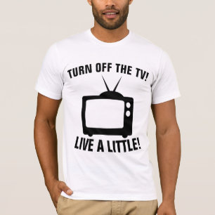 ÉTEIGNEZ LA TÉLÉ ! T-SHIRTS ANTI-TÉLÉVISION
