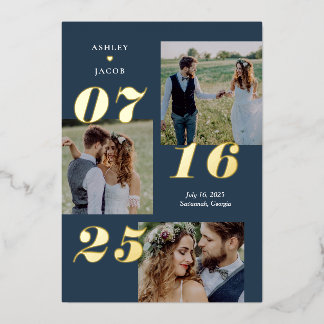 Étendre Joy REAL FOIL Enregistrer La Carte Date