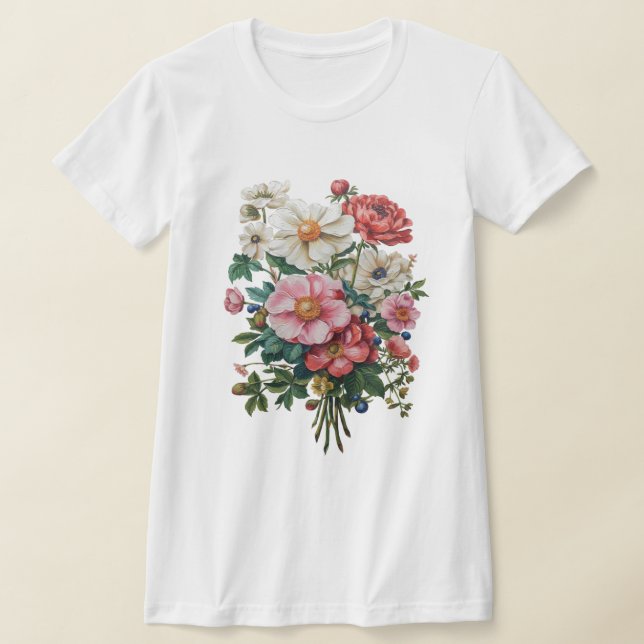 Eternal Bloom – Premium Floral Graphic T-Shirt |  (Poser)