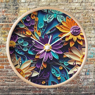 Eternal Garden Wall Horloge La beauté intemporelle