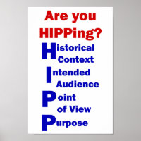 Etes-vous HIPP Poster Historique AP