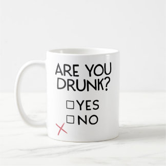 Êtes-vous ivre mug, drôle de tasse à café, cadeau