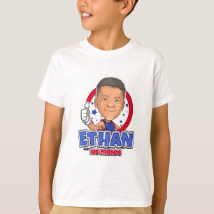 Ethan officiel et son T-shirt d'amis !