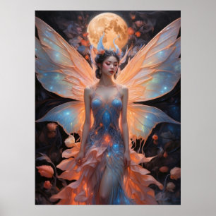 Ethereal Elegance Poster Fairy