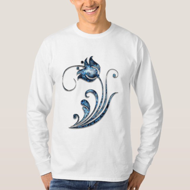 "Ethereal Elegance T-Shirt Design" (Devant)