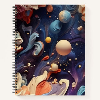 Ethereal Nebula Galaxy Carnet et Journal