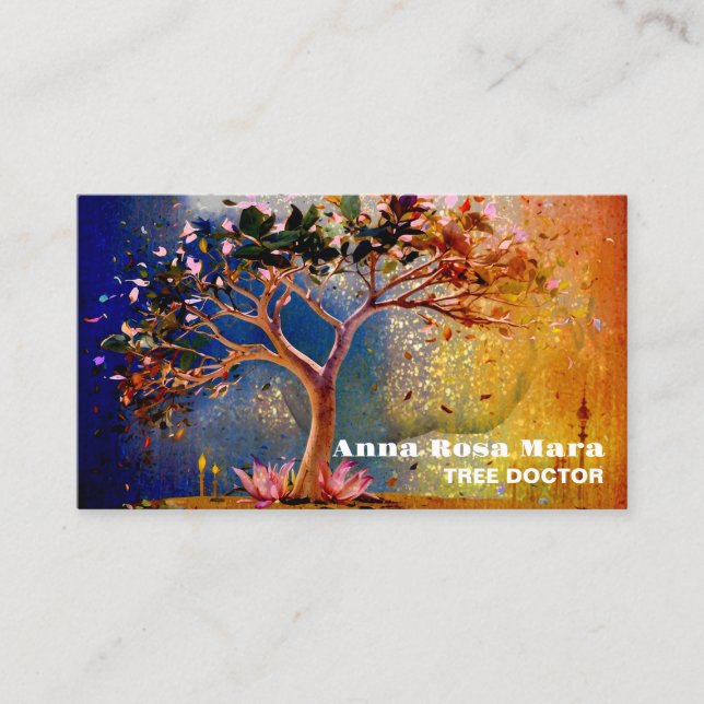 *~* Ethereal QR TREE de LIFE AP82 Carte de visite (Devant)
