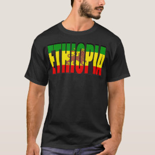 Ethiopia Dans Ethiopia Flag Ethiopian T-shirt