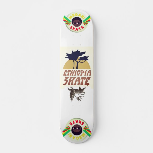 ETHIOPIA SKATE 7 3/4" Skateboard Deck (Devant)