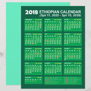 Ethiopian Calendar Converter pour l'année 2025 202