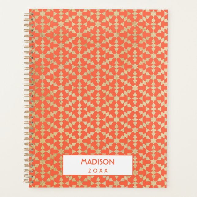 Ethnic Marocain Motif géométrique (Devant)
