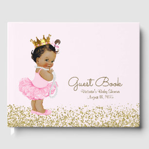 Ethnic Princess Baby shower Livre d'or