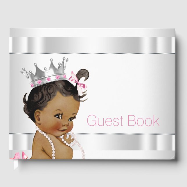 Ethnic Princess Baby shower Livre d'or (Recto)