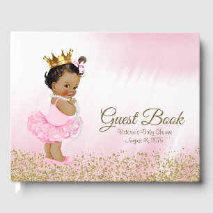 Ethnic Princess Baby shower Livre d'or