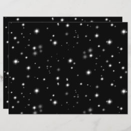 Étincelles de lumière noir et blanc