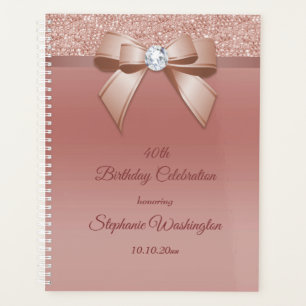 Étincelles & Glamor, Rose Gold Birthday Party