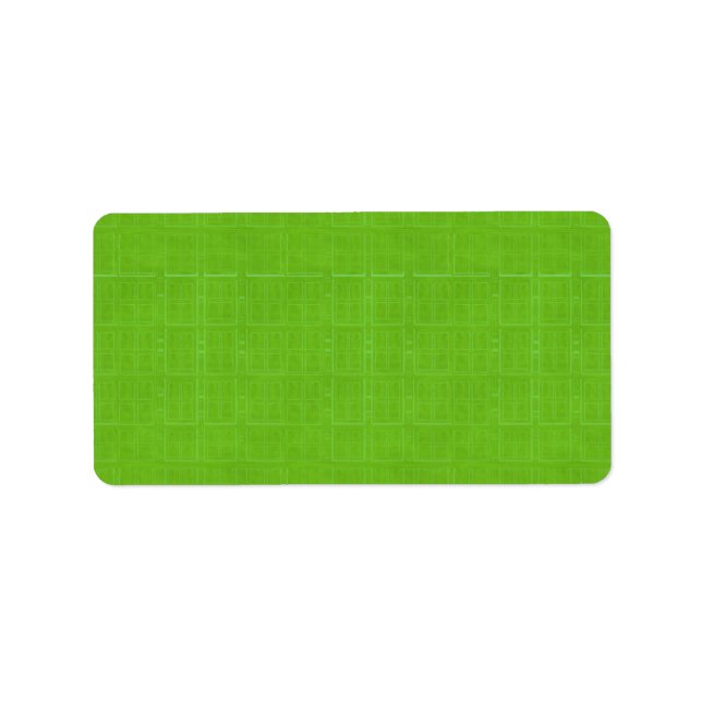 Étiquette 100 Slim : Motif des couleurs douces artistiques (Devant)