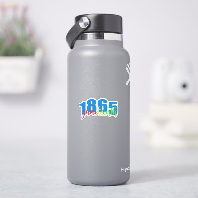 Étiquette 1865 du 11 juin (HydroFlask)