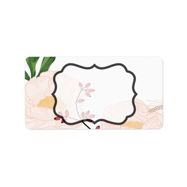 Étiquette 1,25 po x 2,75 po Adresse de messagerie profession (Devant)