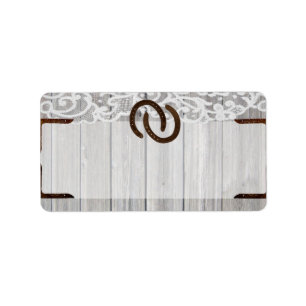 Étiquette 1,25 po x 2,75 po Adresse postale Chaussures de ch