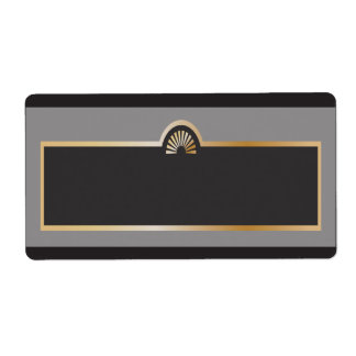 Étiquette 1,25 po x 2,75 po Adresse postale Gatsby Thème