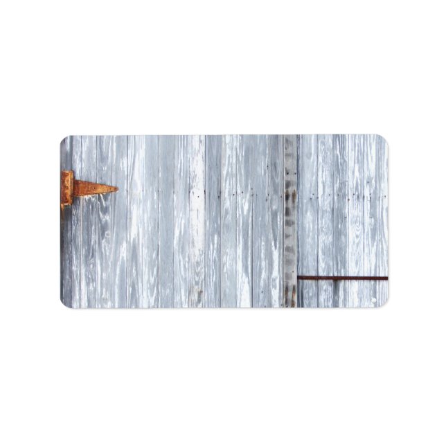 Étiquette 1,25 po x 2,75 po Adresse postale Lave-linge blanc (Devant)